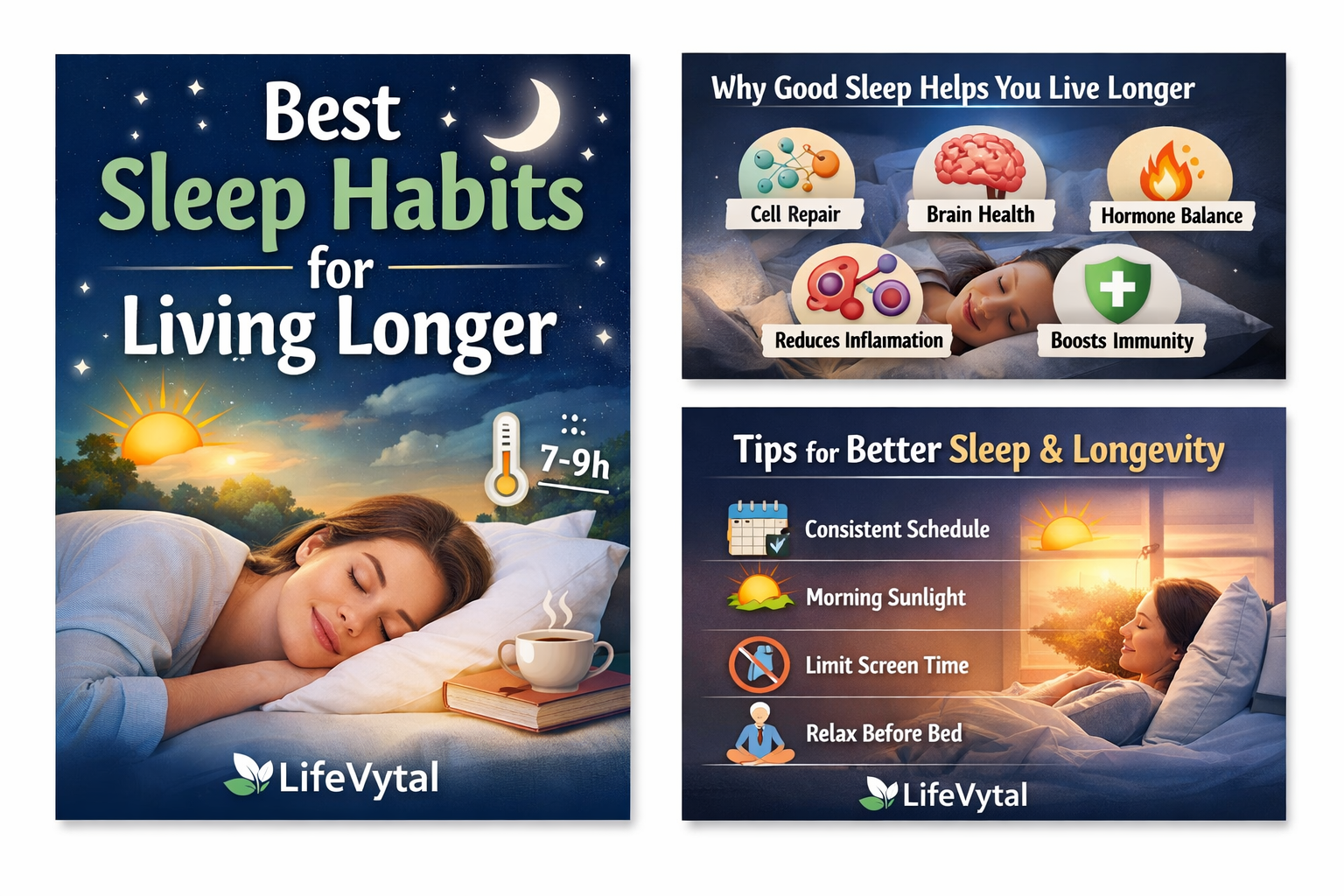 lifevytal sleep habbits for longevity